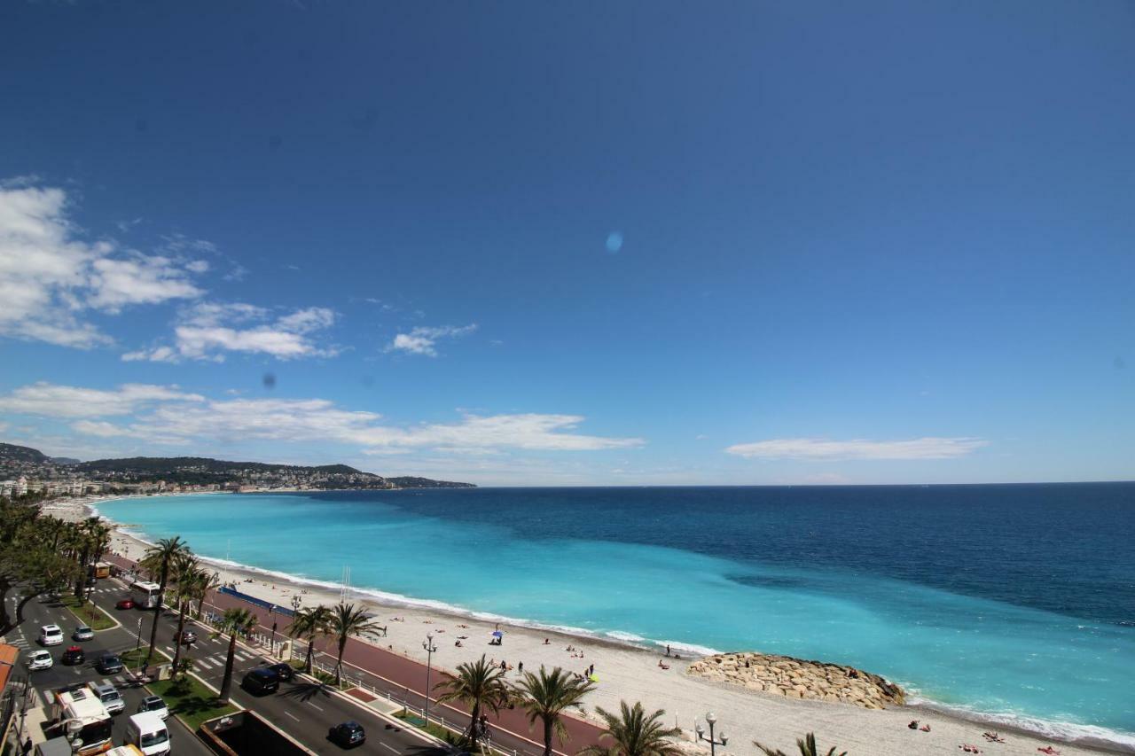 Nice Booking - Electra Vue Mer Balcon Dernier Etage Kültér fotó