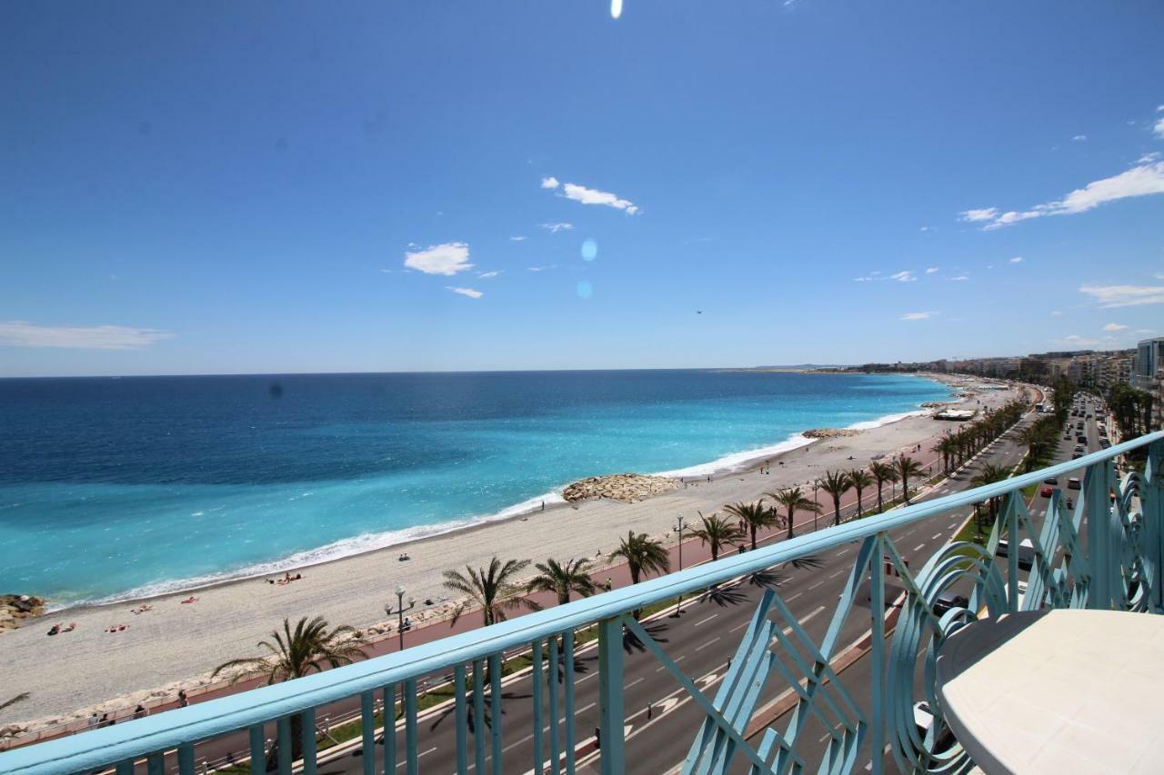 Nice Booking - Electra Vue Mer Balcon Dernier Etage Kültér fotó