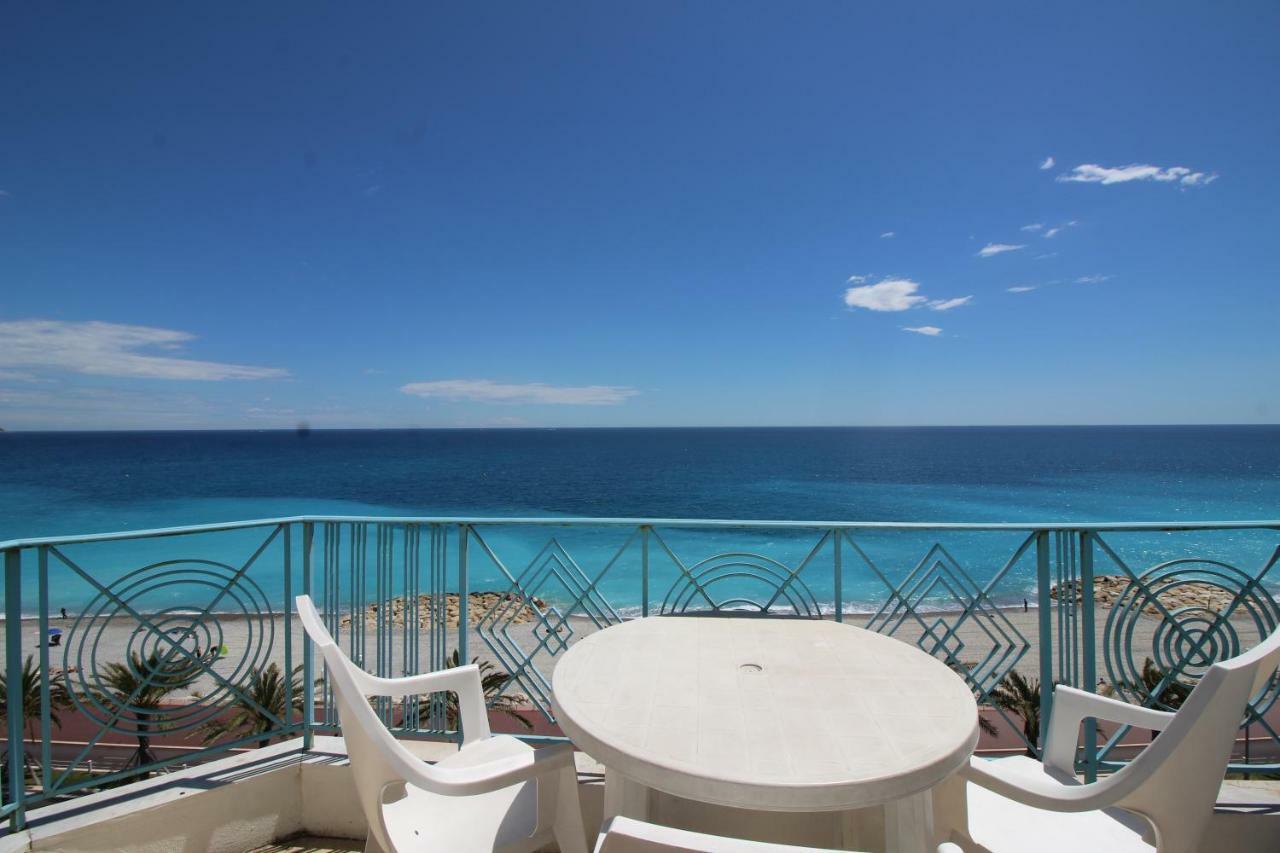 Nice Booking - Electra Vue Mer Balcon Dernier Etage Kültér fotó
